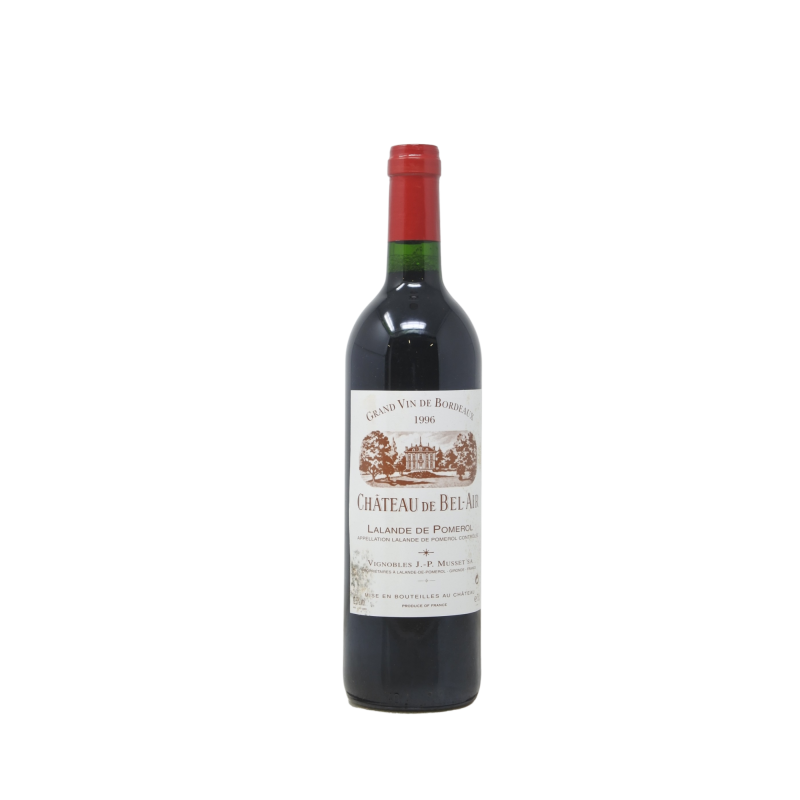 Chateau Bel-Air 1996 Lalande De Pomerol