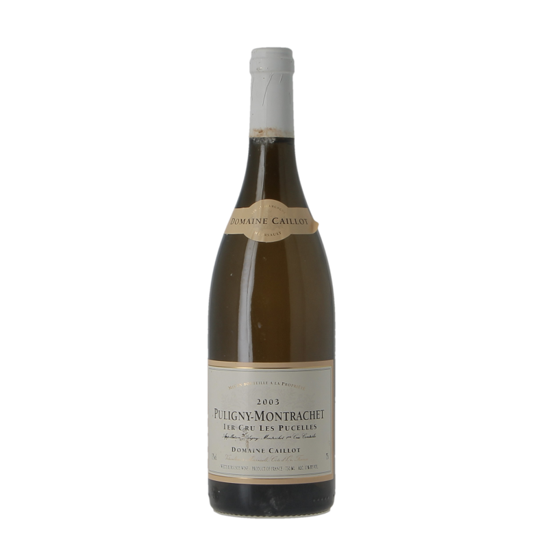 Puligny-Montrachet 1er Cru Les Pucelles 2003 Caillot