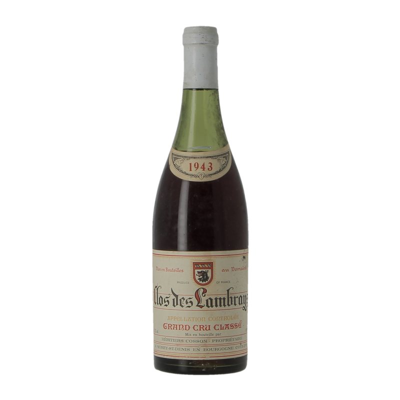 Clos Des Lambrays Grand Cru 1943 Cosson