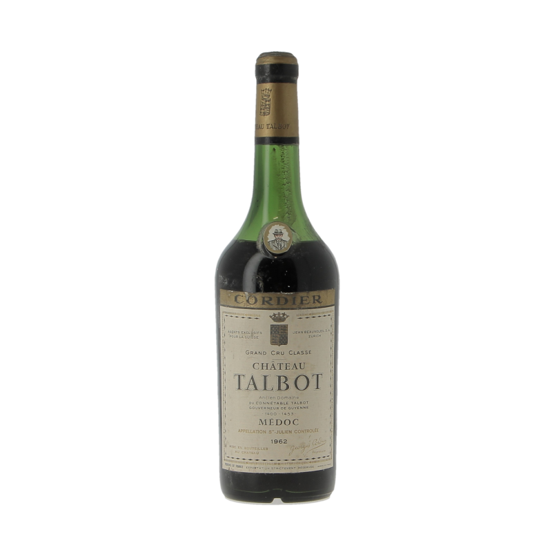 Chateau Talbot 1962 - NIVEAU BAS Saint-Julien
