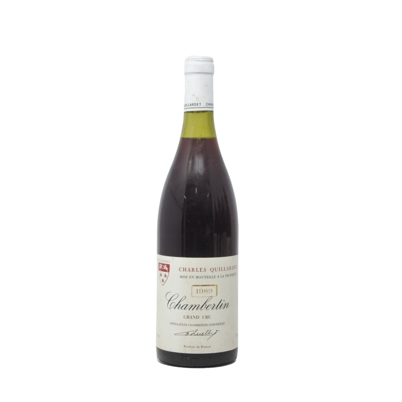 Chambertin Grand Cru 1989 Charles Quillardet