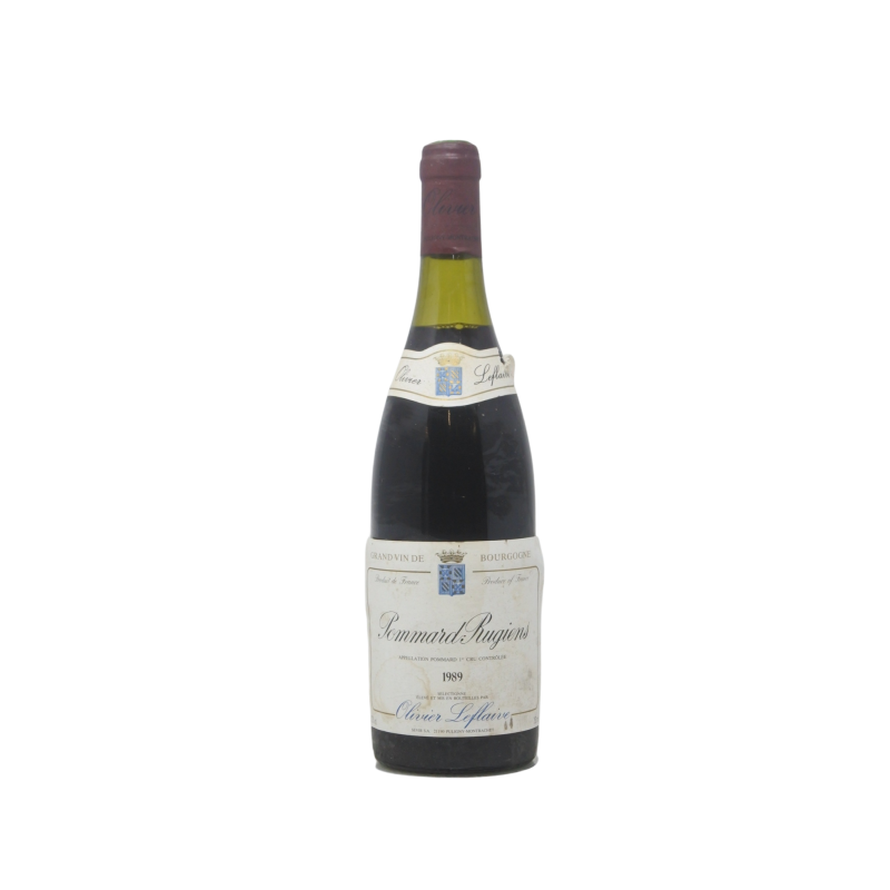 Pommard 1er Cru Les Rugiens 1989 Olivier Leflaive