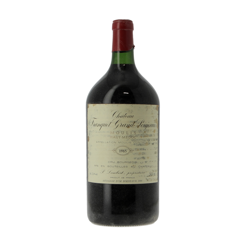 Chateau Franquet Grand Poujeaux 1985 Moulis-En-Medoc 300cl