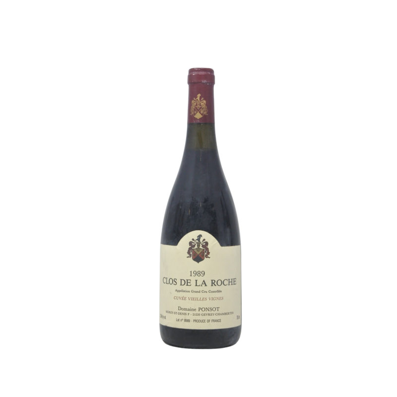 Clos De La Roche Grand Cru 1989 Domaine Ponsot