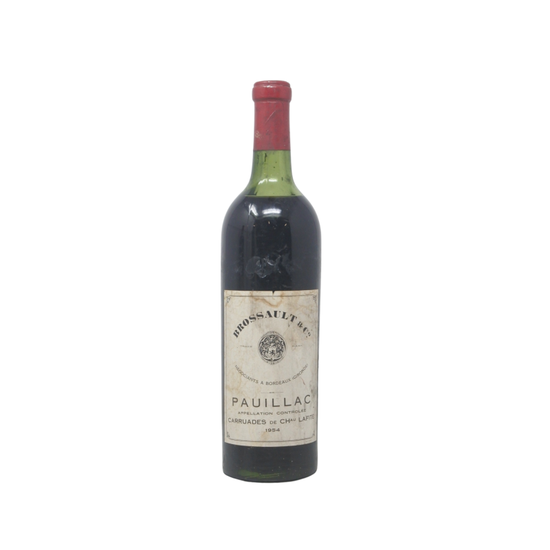 Carruades De Chateau Lafite 1954 Pauillac