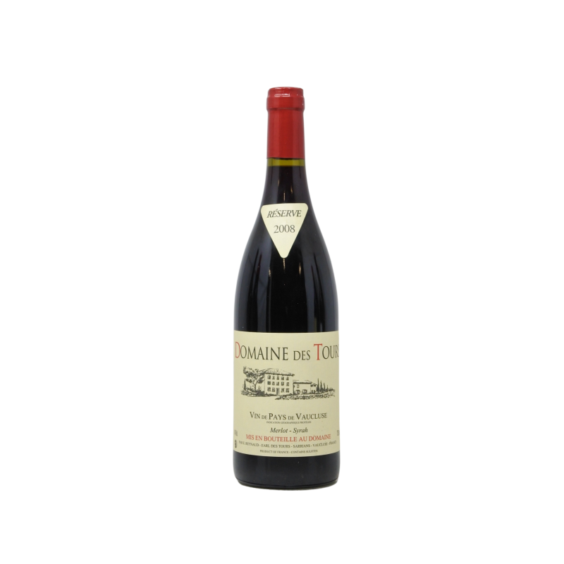 Vin De Pays De Vaucluse Merlot - Syrah 2008 Domaine Des Tours
