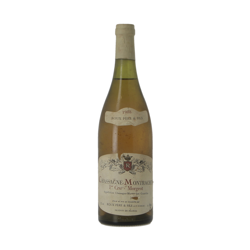 Chassagne-Montrachet 1er Cru Morgeot 1988 Roux Pere & Fils