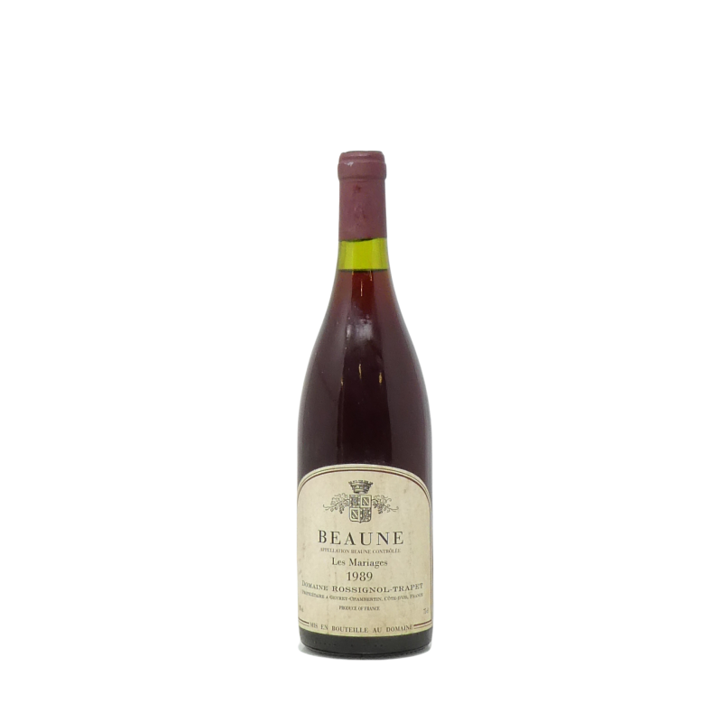 Beaune Les Mariages 1989 Domaine Rossignol-Trapet