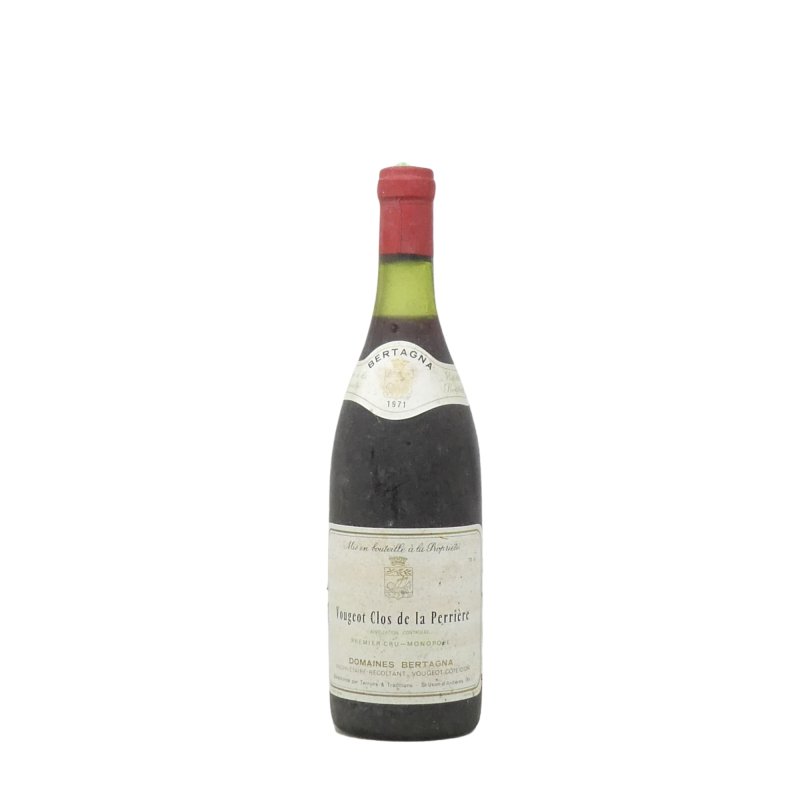 Vougeot 1er Cru Clos De La Perriere 1971 Domaine Bertagna