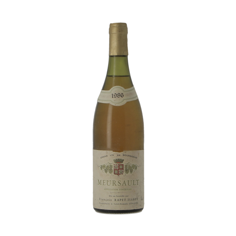 Meursault 1986 Rapet Isabey