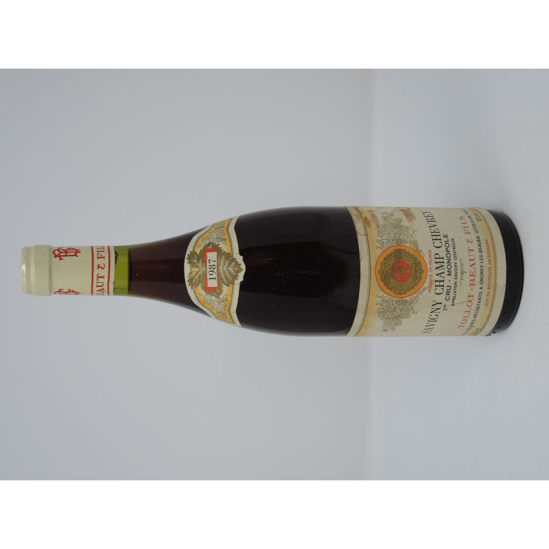 Savigny-Les-Beaune 1er Cru Champ-Chevrey Monopole 1987 Domaine Tollot-Beaut & Fils