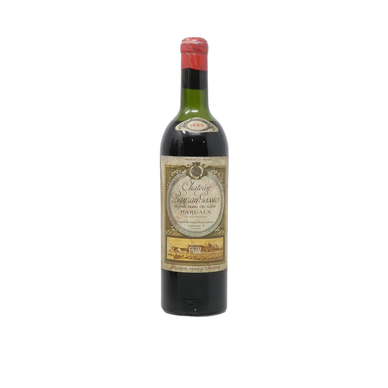 Chateau Rauzan-Gassies 1959 Margaux