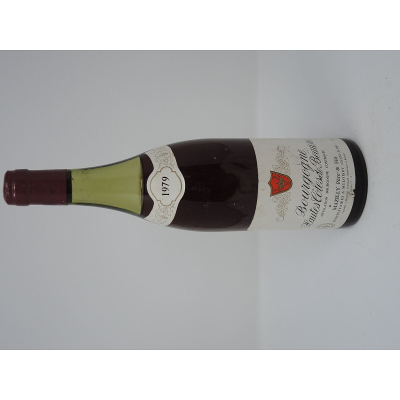 Bourgogne Hautes Cotes De Beaune 1979 Mazilly Pere Et Fils