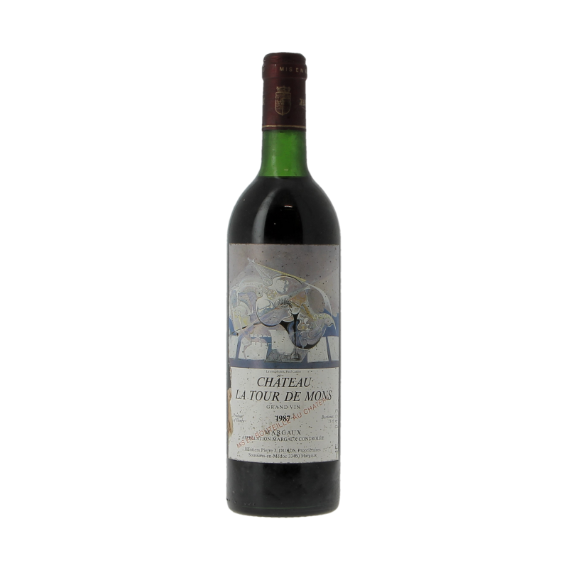 Chateau La Tour De Mons 1987 Margaux