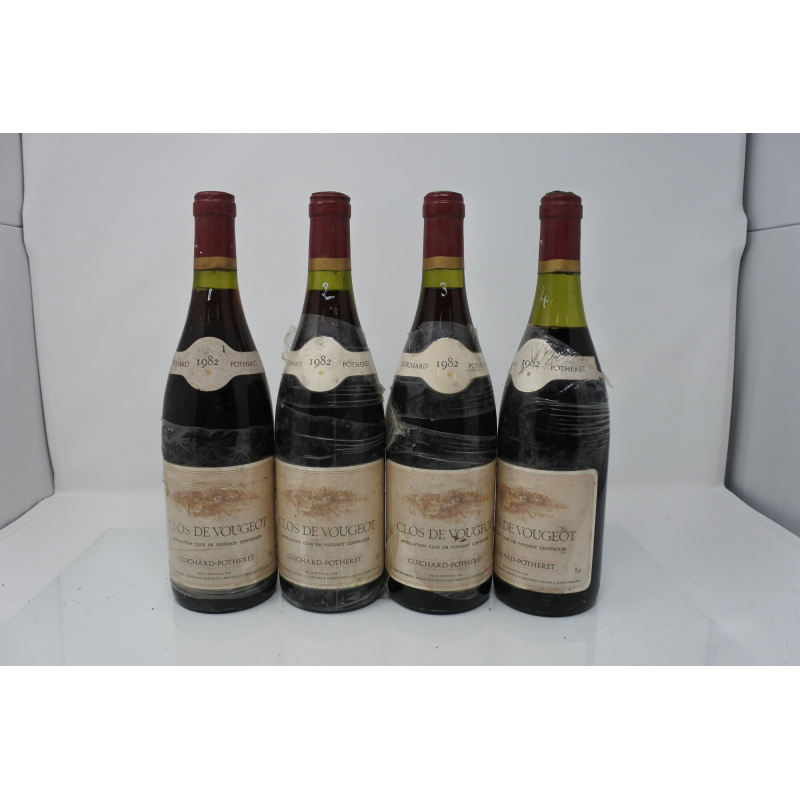 Clos De Vougeot Grand Cru 1982 Guichard-Potheret