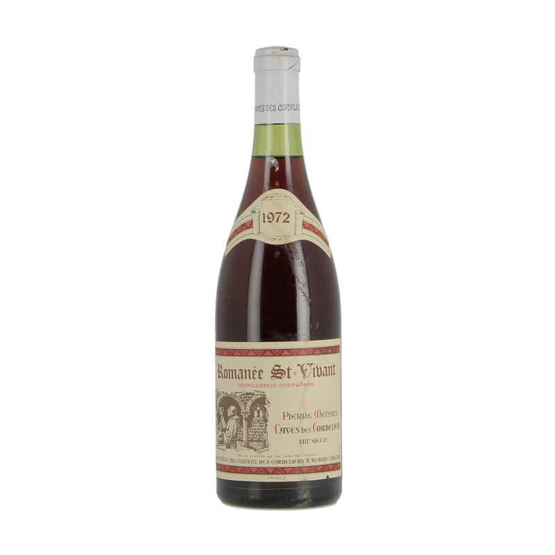 Romanee-Saint-Vivant Grand Cru 1972 Pierre Menard Caves Des Cordeliers