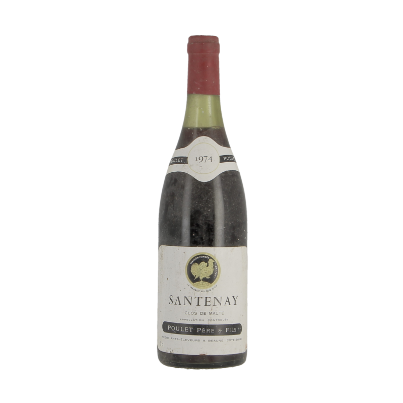 Santenay Clos De Malte 1974 Poulet Pere & Fils