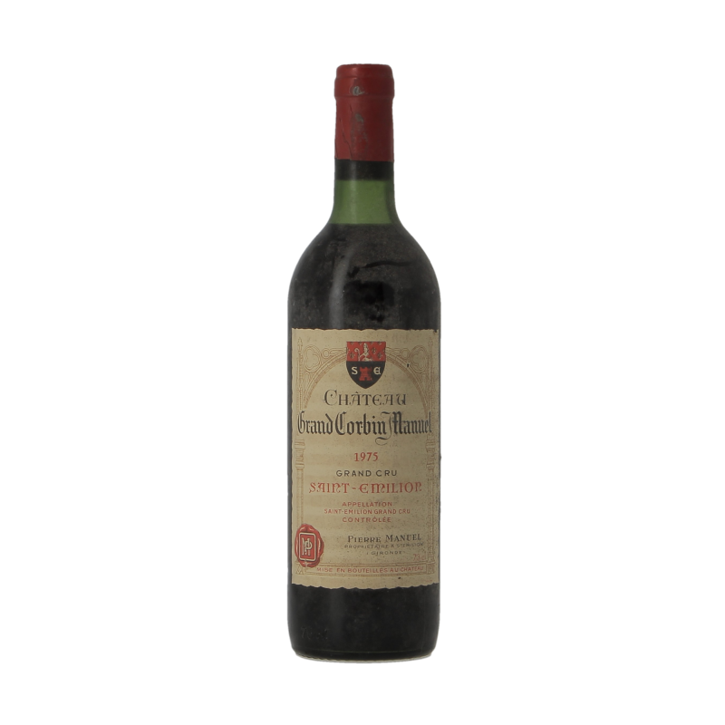 Chateau Grand Corbin Manuel 1975 Saint-Emilion