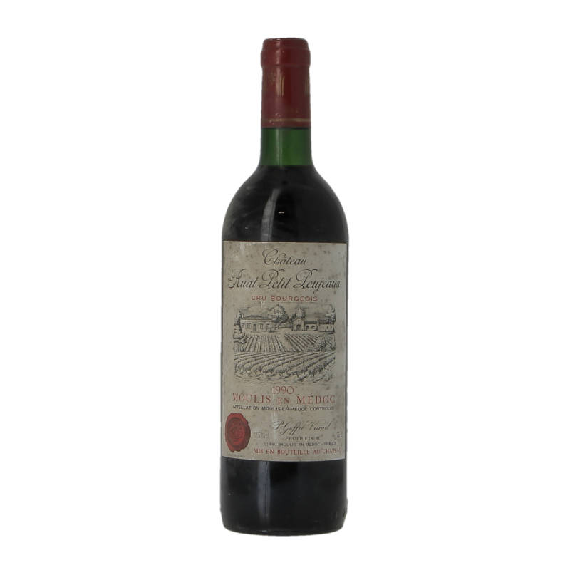 Chateau Ruat Petit Poujeaux 1990 Moulis-En-Medoc