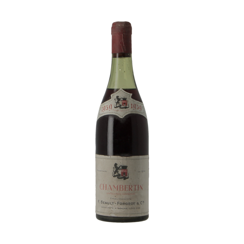 Chambertin Grand Cru 1959 Beault Forgeot