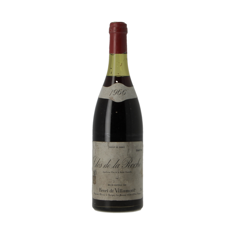 Clos De La Roche Grand Cru 1966 Henri De Villamont