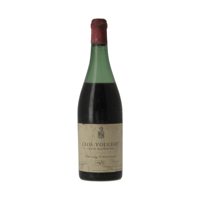 Clos De Vougeot Grand Maupertuis Grand Cru 1937 Domaine Grivelet