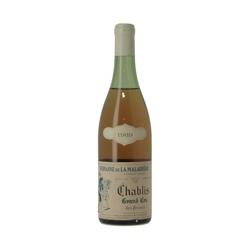 Chablis Grand Cru Les Preuses 1969 Domaine De La Maladiere