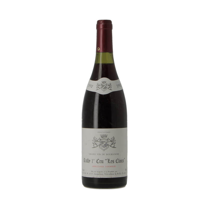 Rully 1er Cru Les Cloux 1992 Domaine Jacqueson