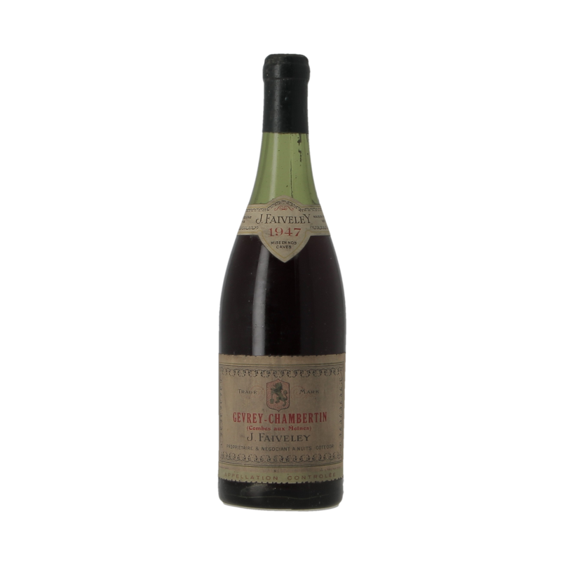 Gevrey-Chambertin Combes Aux Moines 1947 J.Faiveley