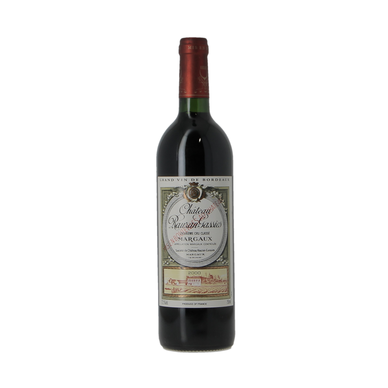 Chateau Rauzan-Gassies 2000 Margaux