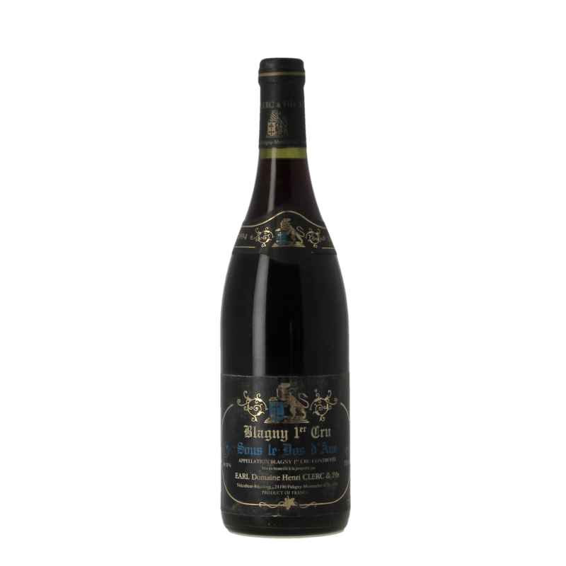 Blagny 1er Cru Sous Le Dos D'Ane 1994 Domaine Henri Clerc & Fils