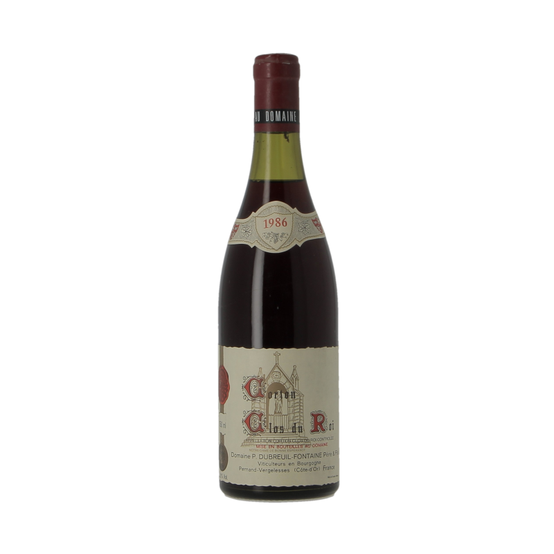 Corton Clos Du Roi Grand Cru 1986 Dubreuil Fontaine