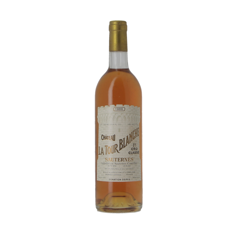 Chateau La Tour Blanche 1986 Sauternes