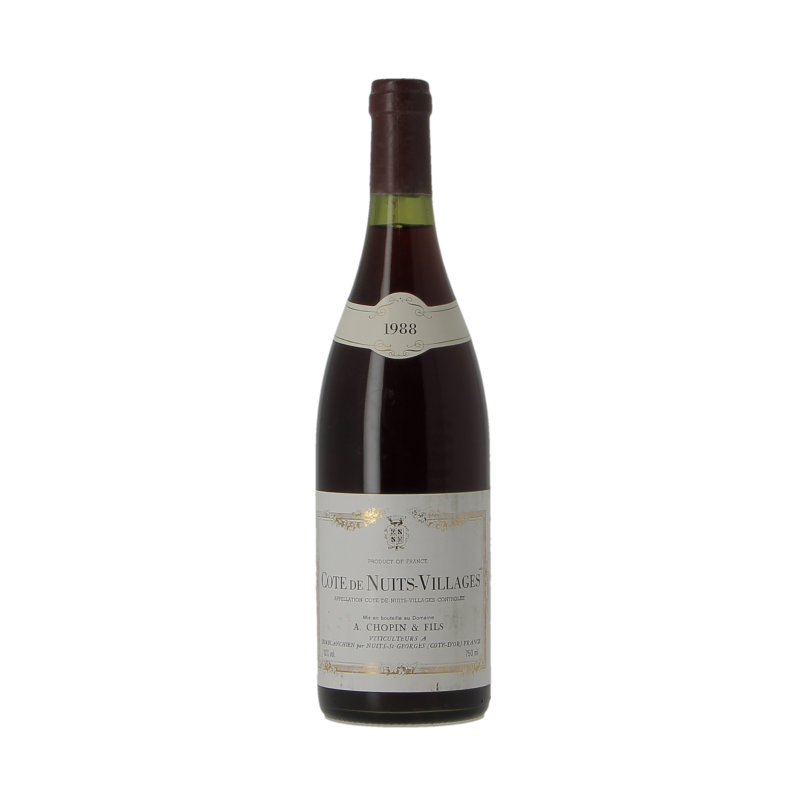 Cote De Nuits Villages 1988 A. Chopin & Fils