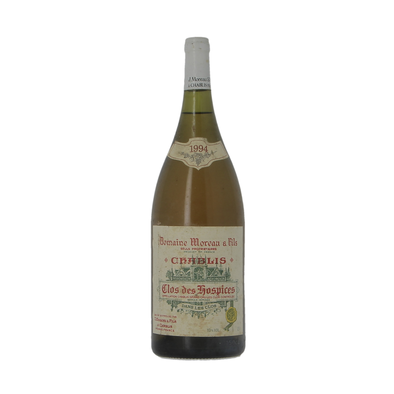 Chablis Grand Cru Clos Des Hospices 1994 J.Moreau & Fils 150cl
