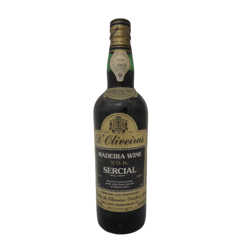 Madeira Sercial 1910 Pereira Oliveira