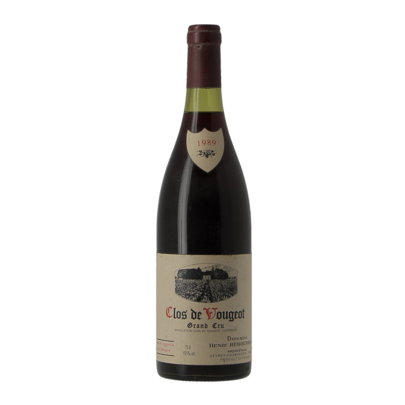 Clos De Vougeot Grand Cru 1989 Domaine Henri Rebourseau