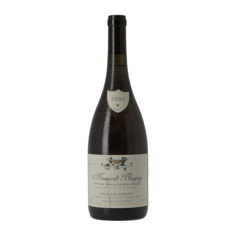 Meursault Blagny 1er Cru Sous Le Dos D'Ane 2003 Philippe Chavy