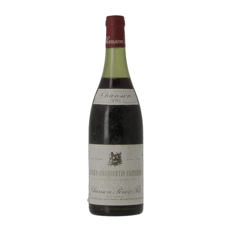 Gevrey-Chambertin Cazetiers 1982 Chanson Pere & Fils