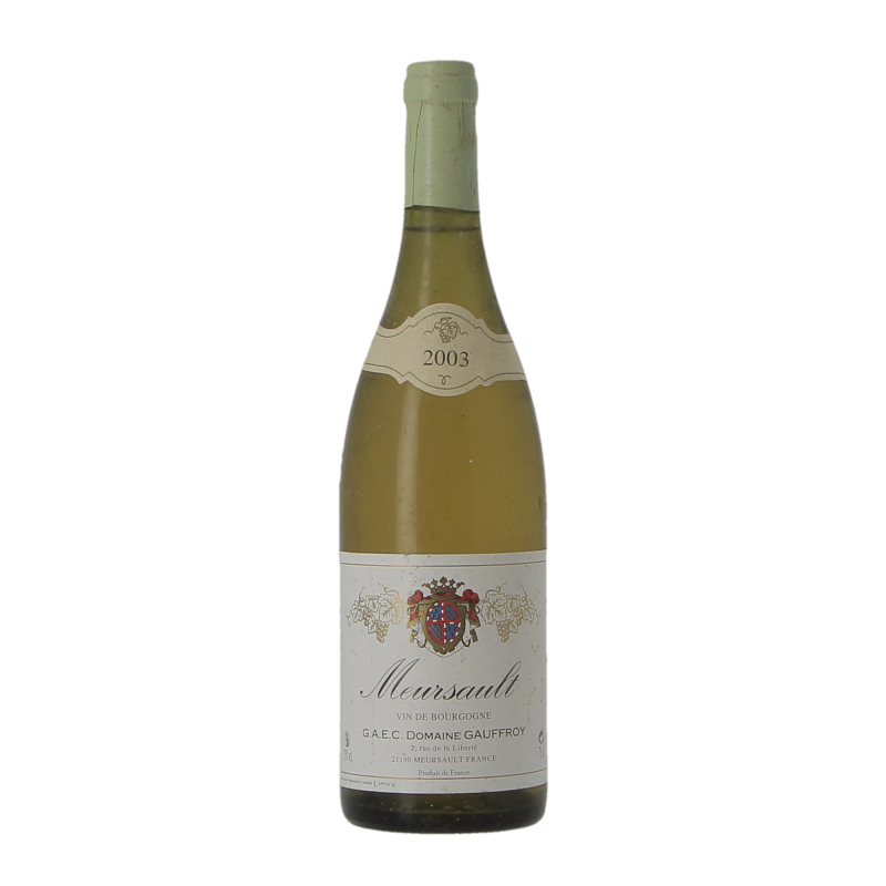 Meursault 2003 G.A.E.C. Domaine Gauffroy