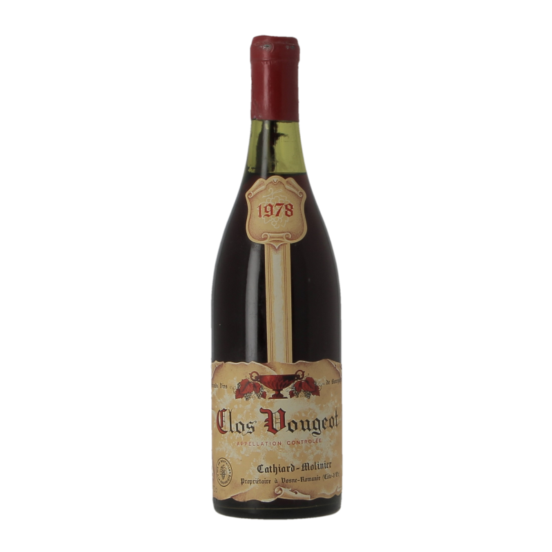 Clos De Vougeot Grand Cru 1978 Cathiard Molinier