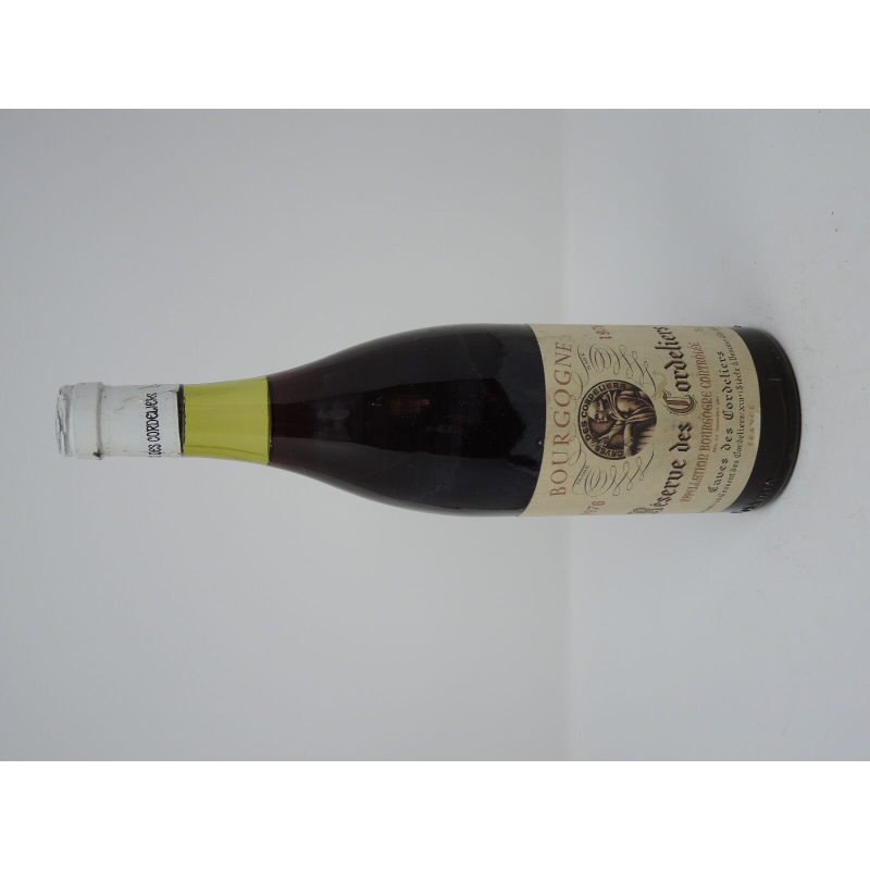 Bourgogne Pinot Noir 1976 Caves Des Cordeliers