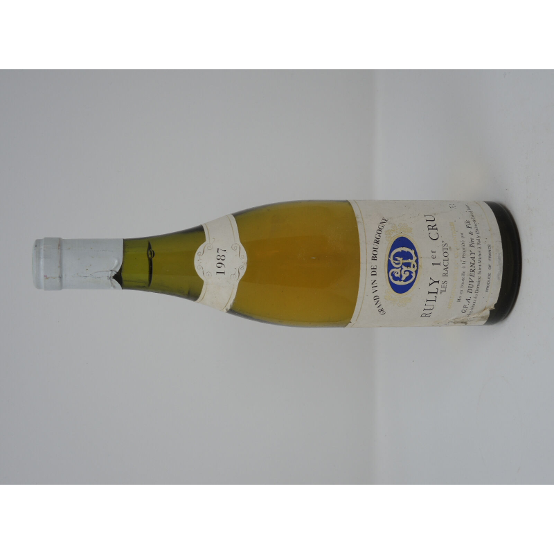 Rully 1er Cru Les Raclots 1987 G.F.A Duvernay Pere & Fils