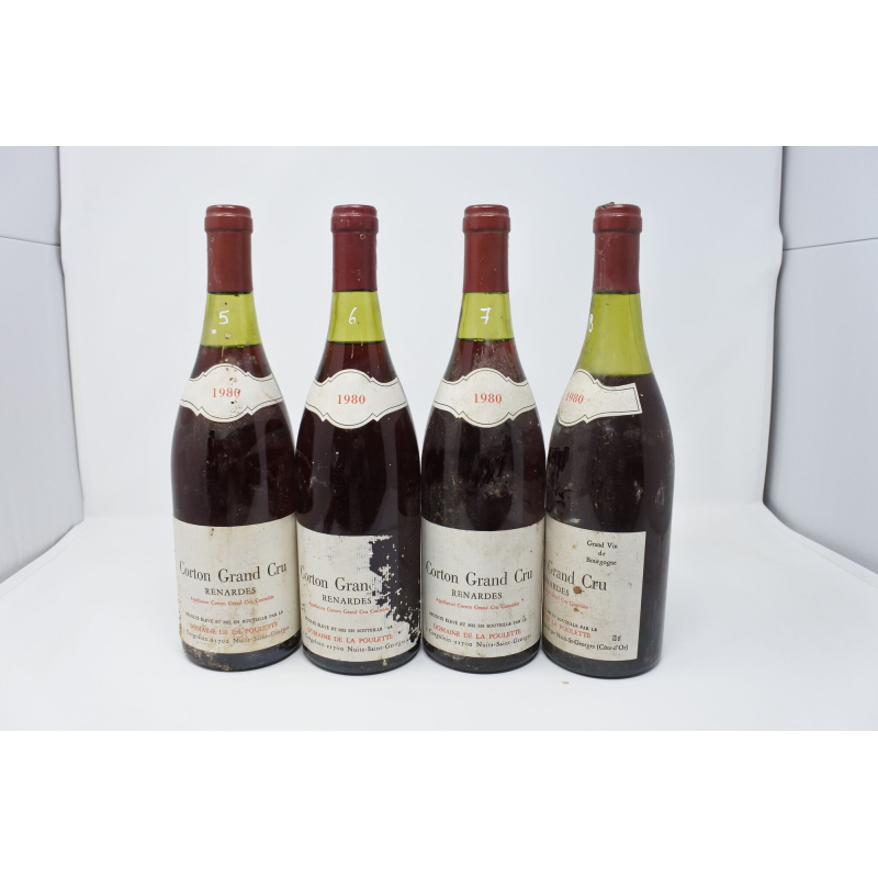Corton Renardes Grand Cru 1980 Domaine De La Poulette