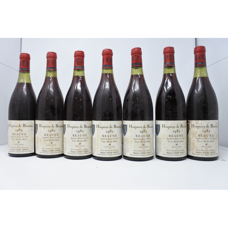 Beaune Cuvee Nicolas Rolin 1982 Hospices De Beaune Louis Jadot