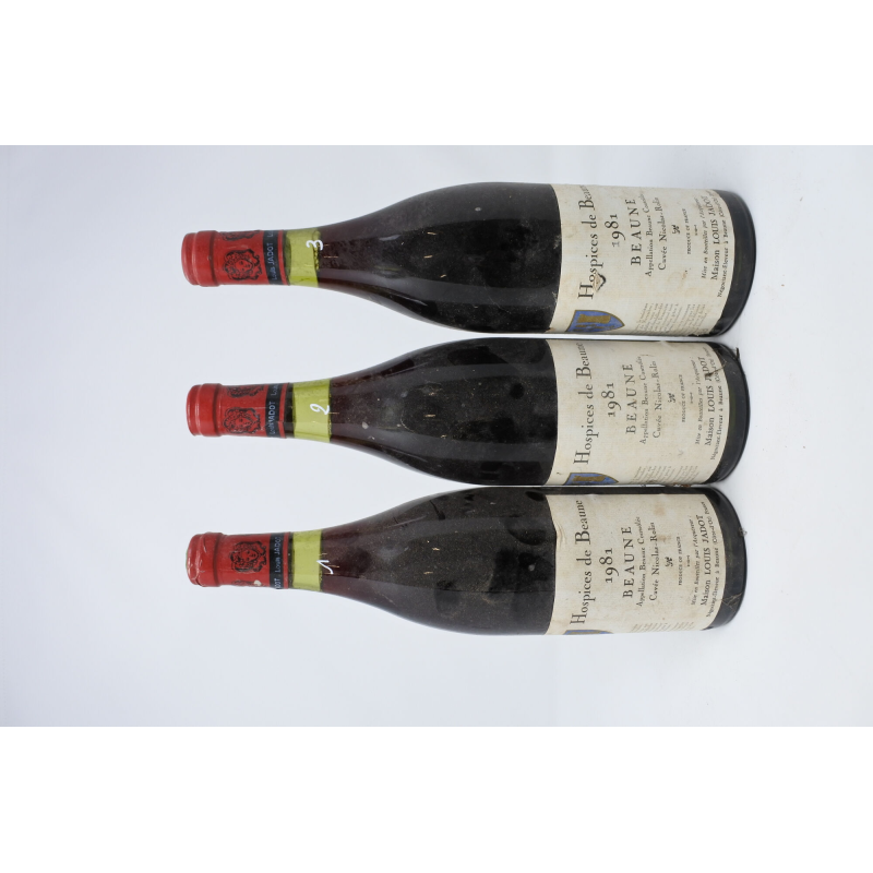 Beaune Cuvee Nicolas Rolin 1981 Hospices De Beaune Louis Jadot