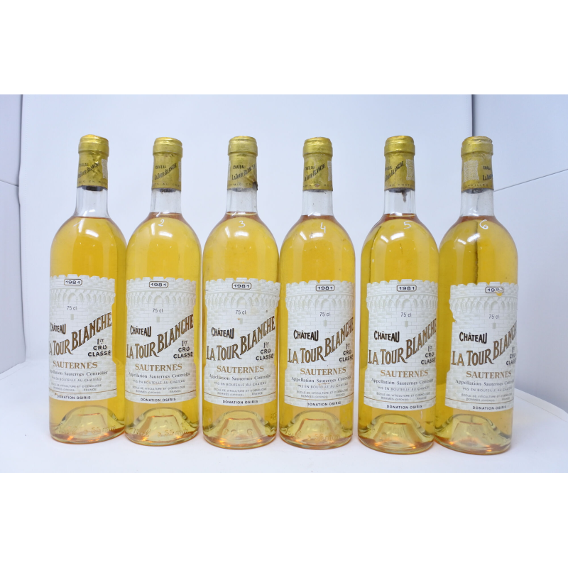 Chateau La Tour Blanche 1981 Sauternes