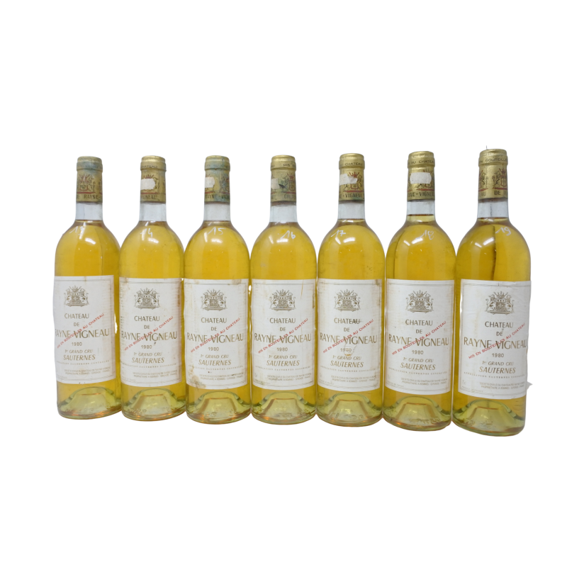 Chateau De Rayne Vigneau 1980 Sauternes