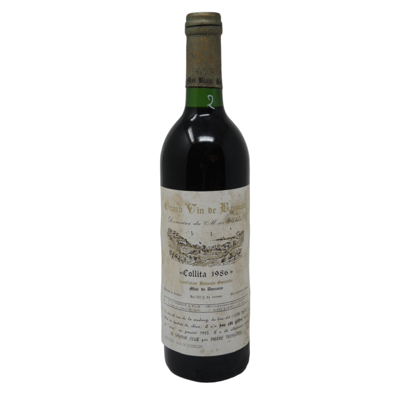 Grand Vin De Banyuls 1986 S.C.A. Parce & Fils