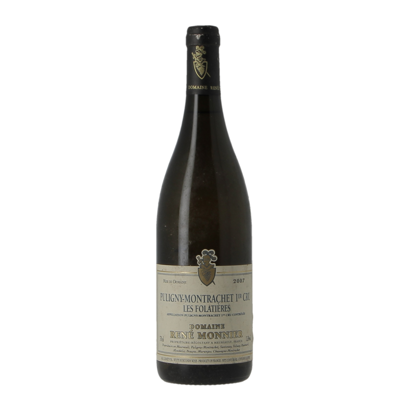 Puligny-Montrachet 1er Cru Les Folatieres 2007 Domaine Rene Monnier